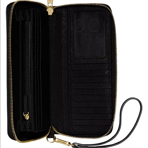 Michael Kors Jet Set Black Wallet - Picture 4 of 4